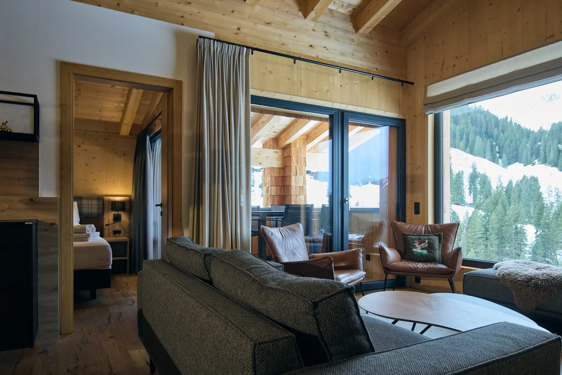 Alm-Lodge Montafon 1 | Ski-in-out mit Sauna – Gargellen – Bild 3