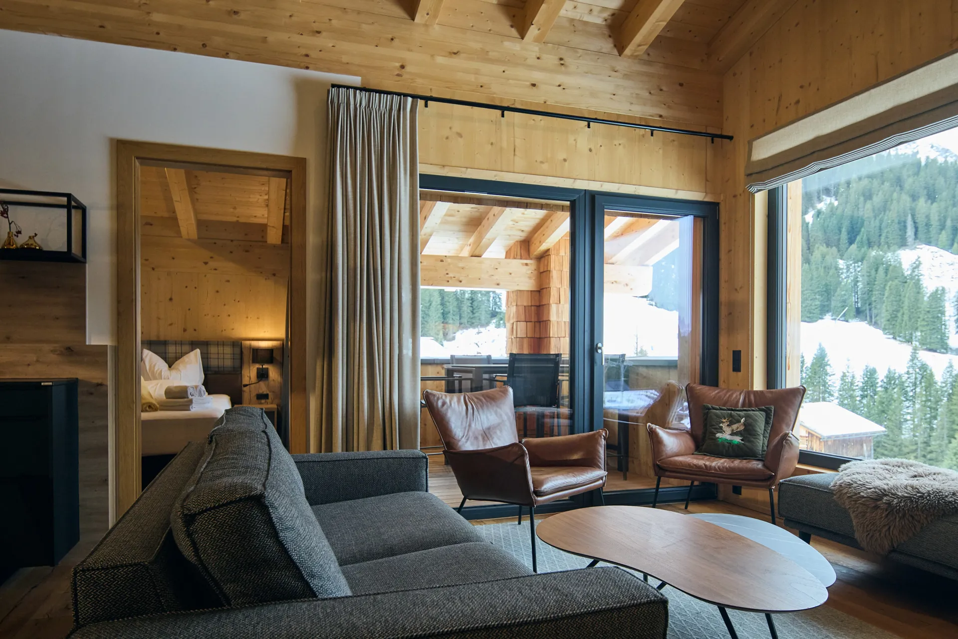 Alm-Lodge Montafon 1 | Ski-in-out mit Sauna – Gargellen – Bild 4