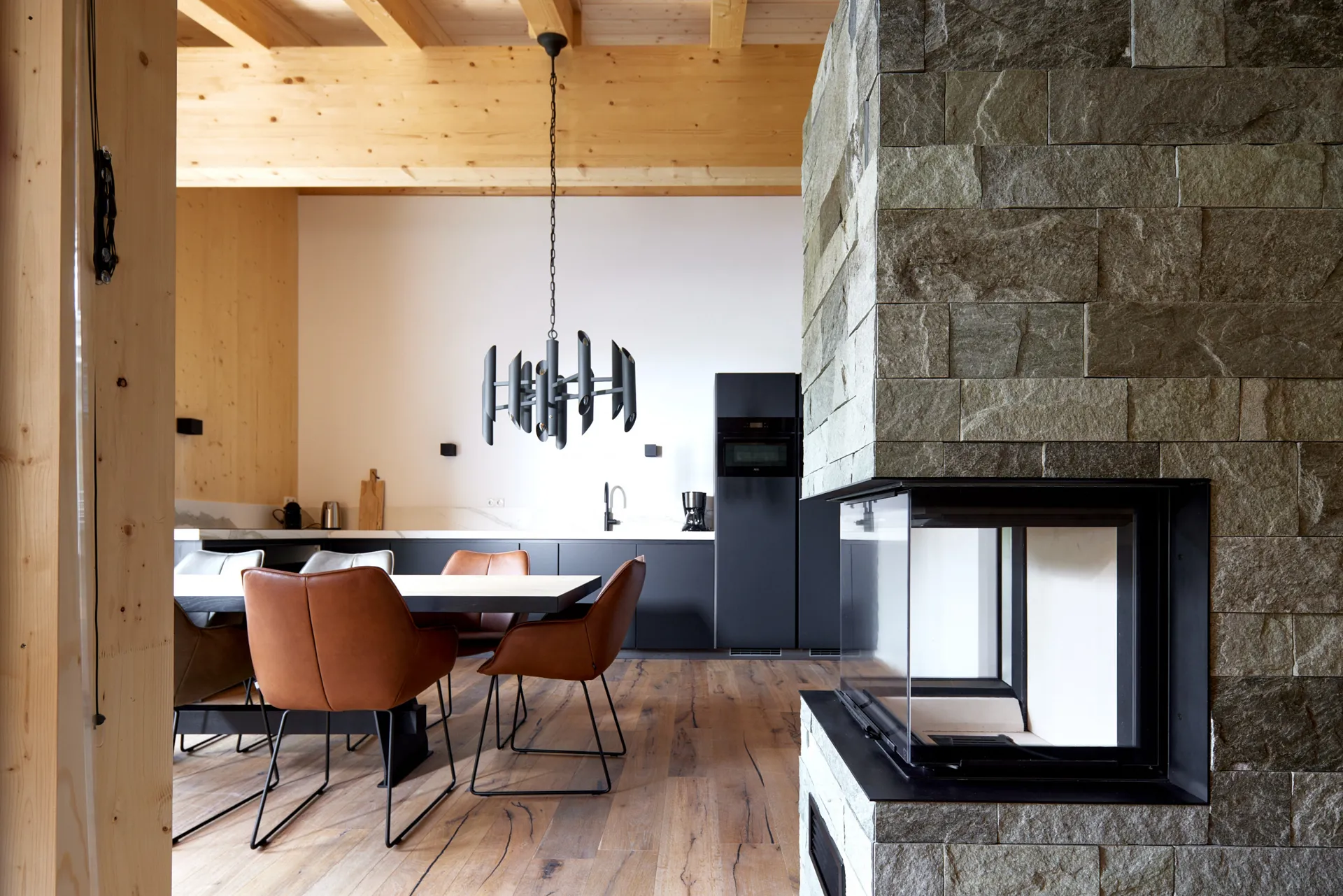 Wohnbereich Alm Lodge 6