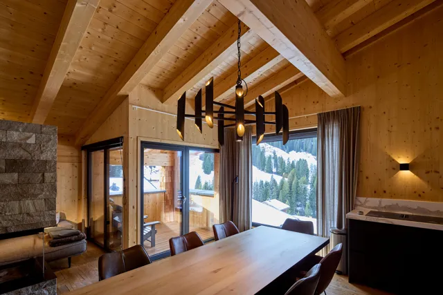 Alm-Lodge Montafon 6 | Ski-in-out mit Sauna – Gargellen – Bild 6