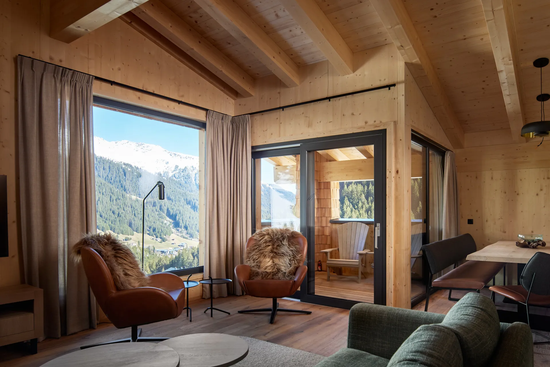 Wohnbereich Alm Lodge  5