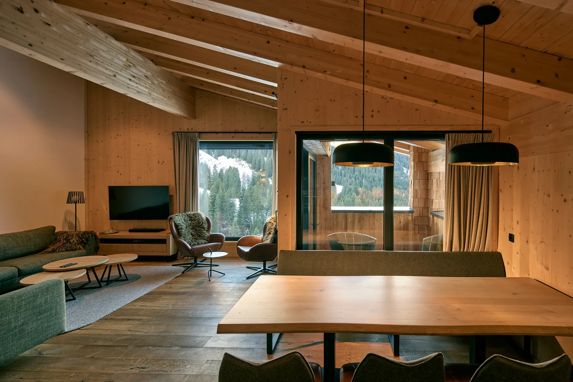 Alm-Lodge Montafon 5 | Ski-in-out mit Sauna – Gargellen – Bild 3