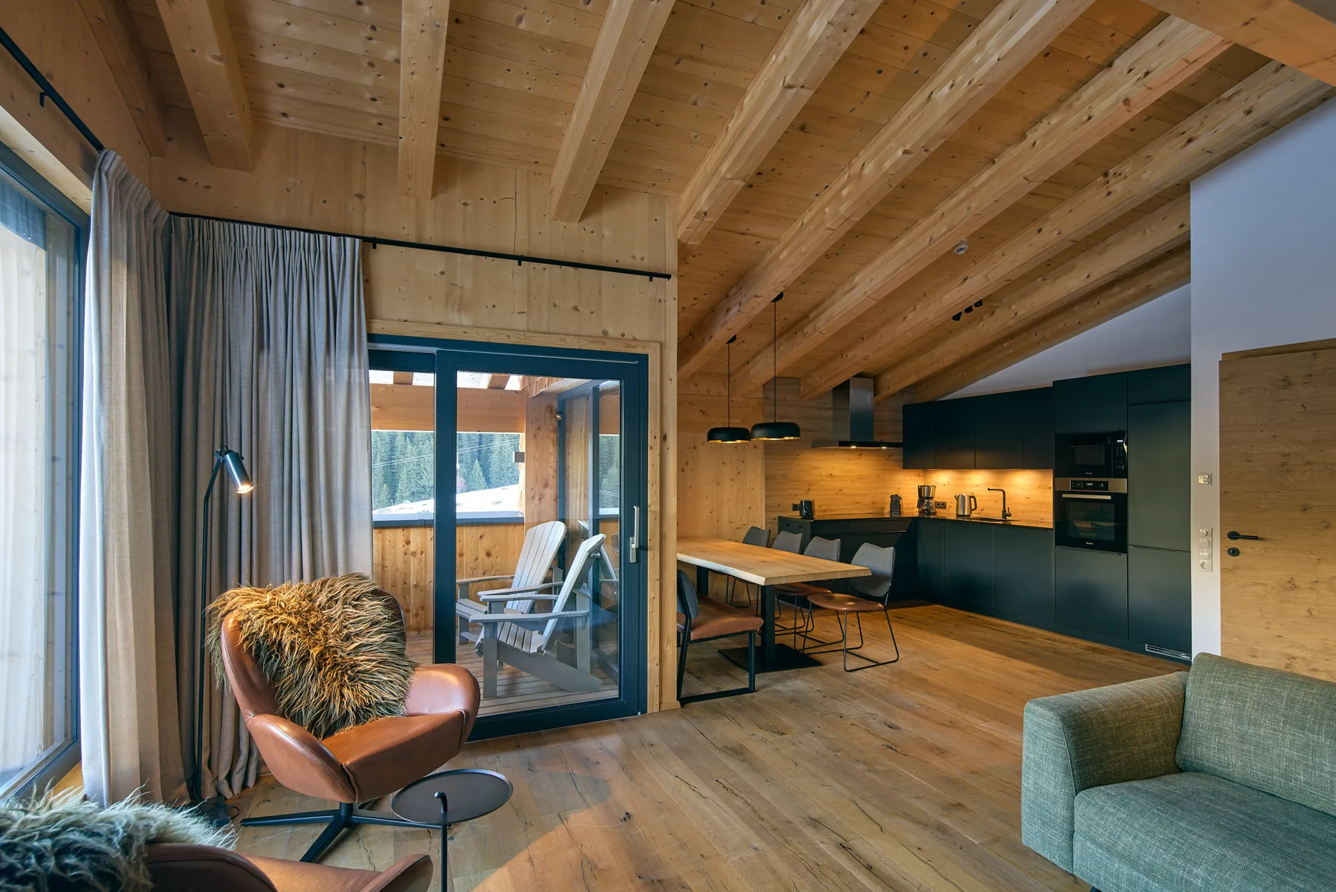 Alm-Lodge Montafon 5 | Ski-in-out mit Sauna – Gargellen – Bild 2