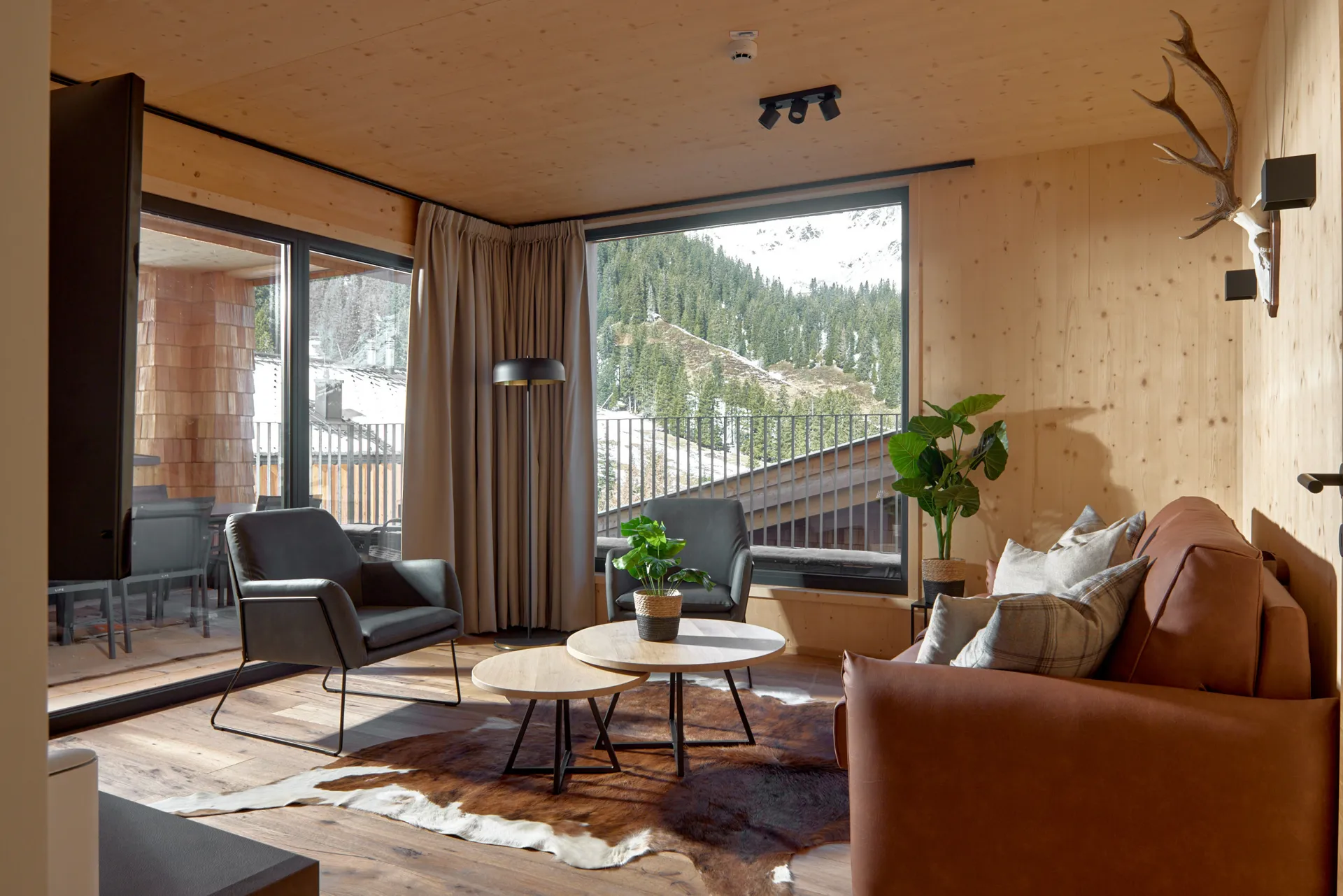 Wohnbereich Alm Lodge 7