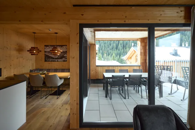 Alm-Lodge Montafon 7 | Ski-in-out mit Sauna – Gargellen – Bild 5