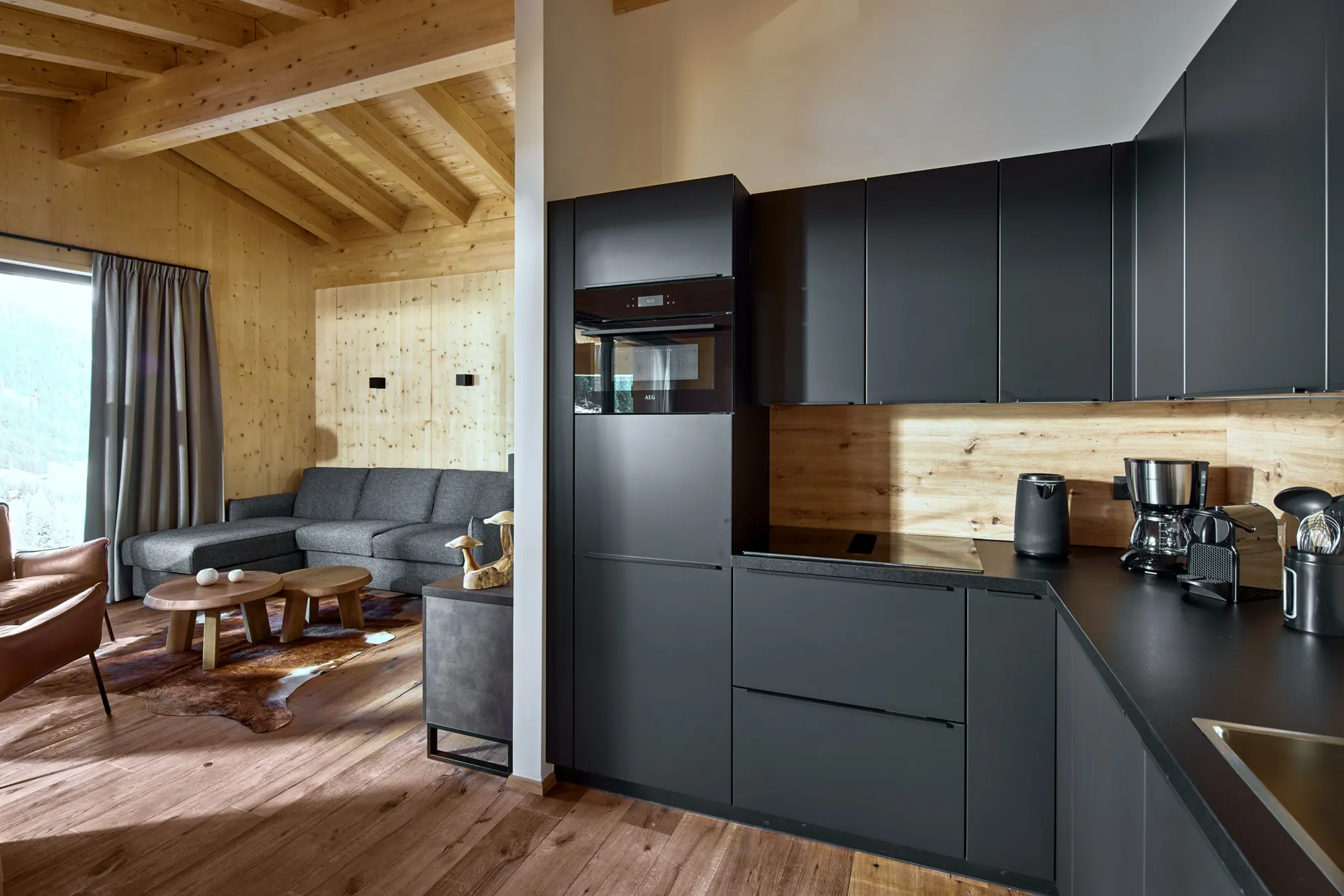 Wohnbereich Alm Lodge 8
